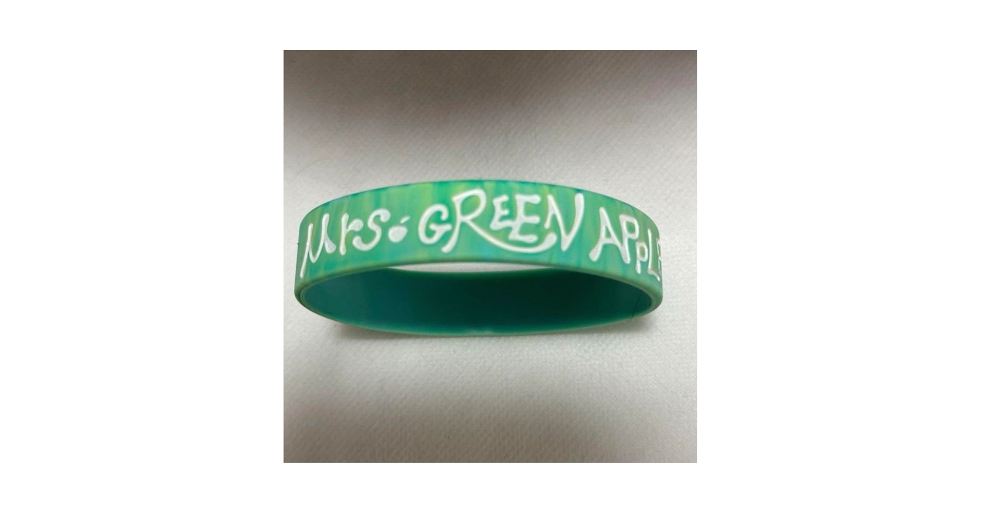 Amazon.co.jp: Mrs. GREEN APPLE ラバーバンド TWELVE TOUR 緑